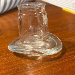 Kessler Shot 1 oz Glass - Western Cowboy Hat Toothpick holder